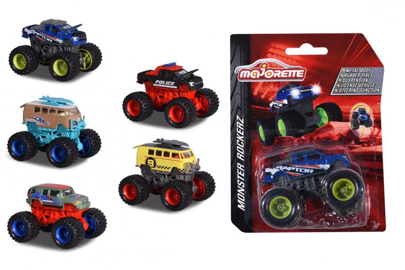 Auto Monster Rockerz 9 cm, 5 druhov